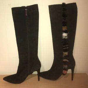 Women’s high knee Donald Pliner dress boots